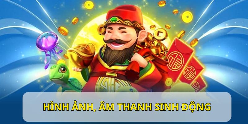 Đồ họa của game slot sống động, chân thực như thật